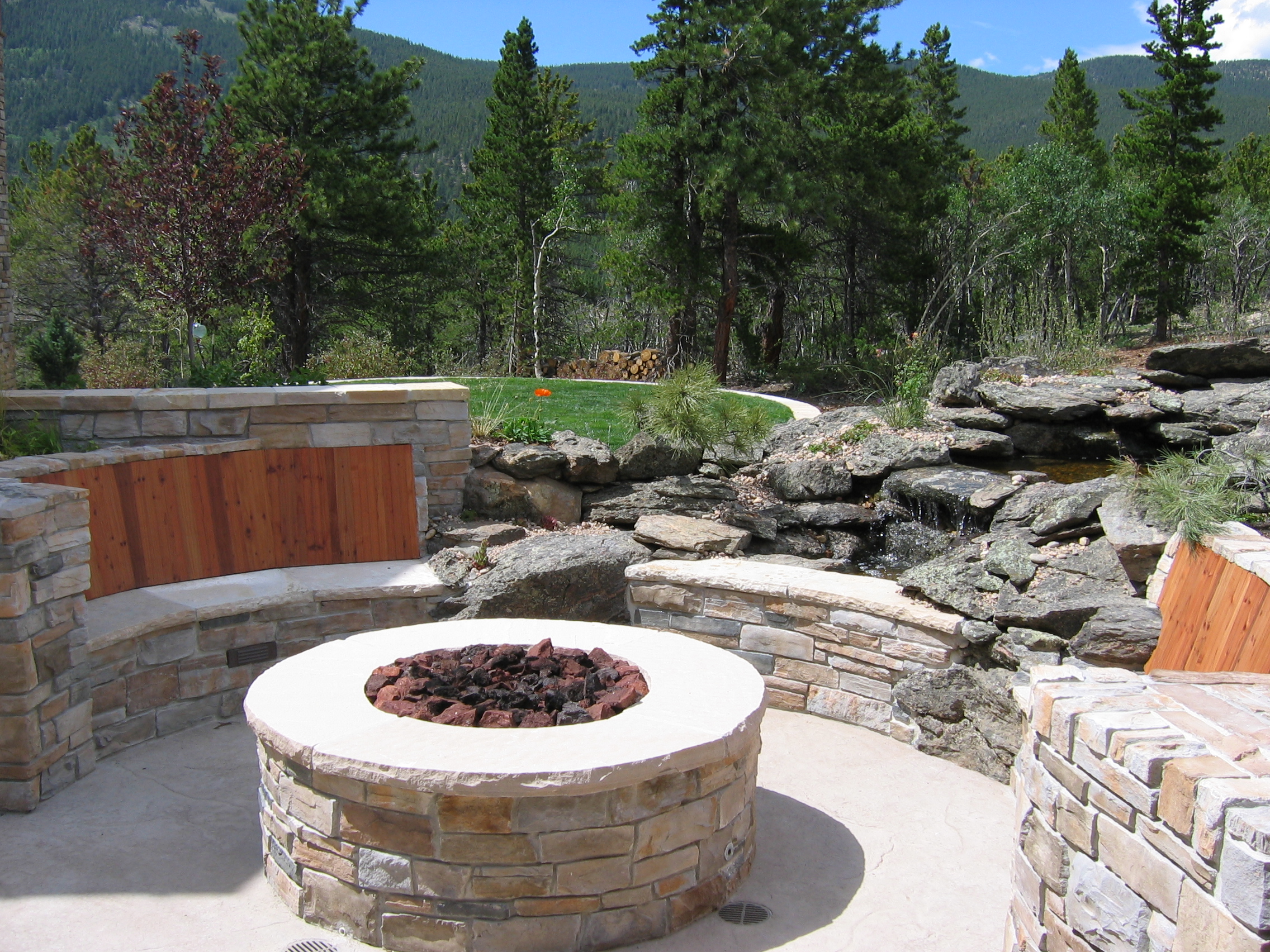 Eldorado Springs, Colorado residential landscape by Native Edge Landscapes