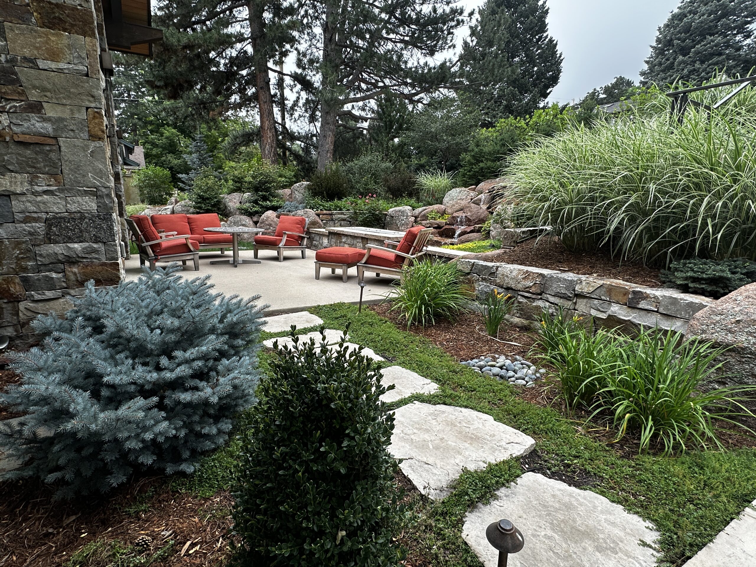 Pine Brook Hills, Colorado landscaped property