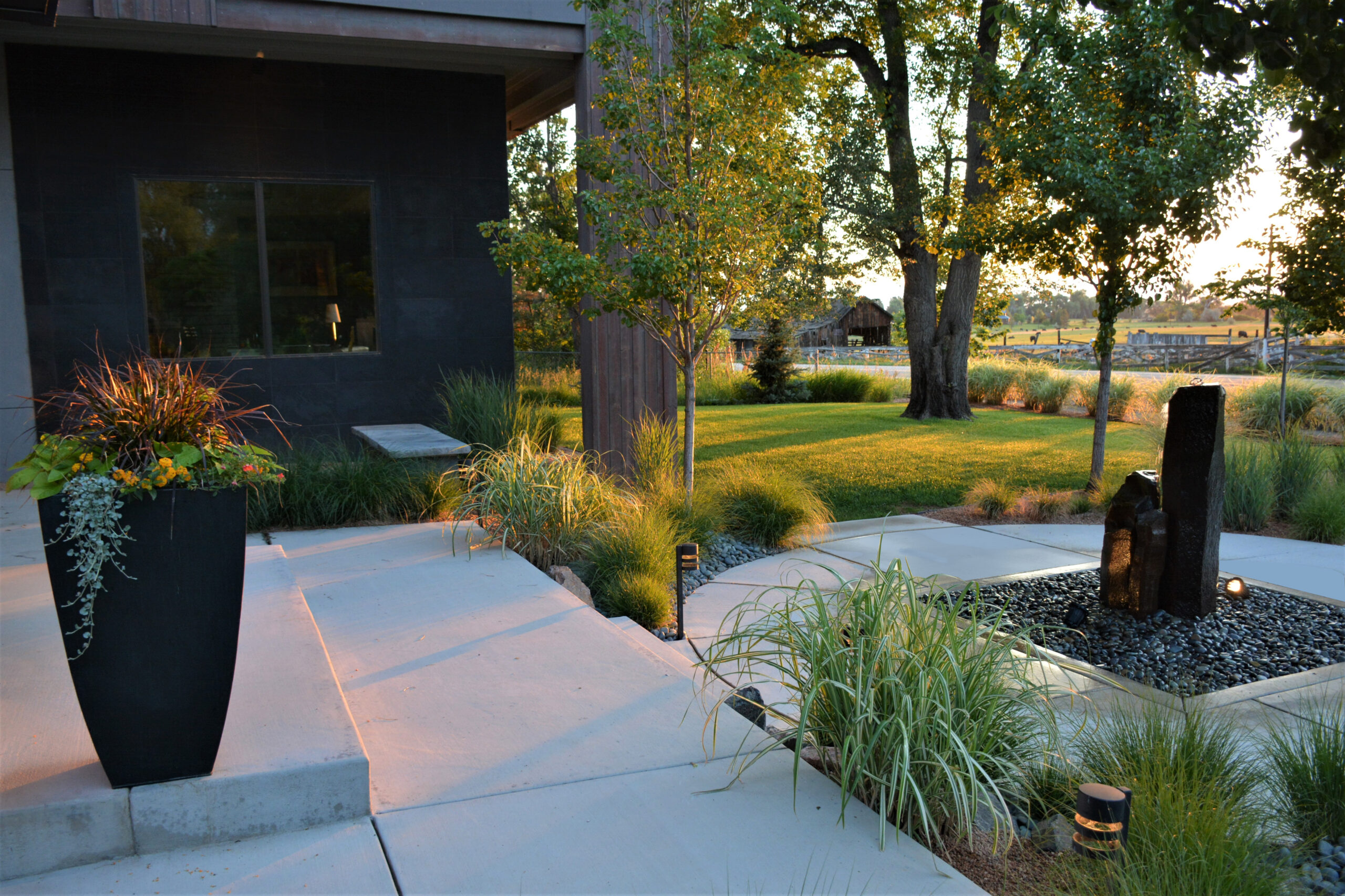 Front Yards project by Native Edge Landscapes