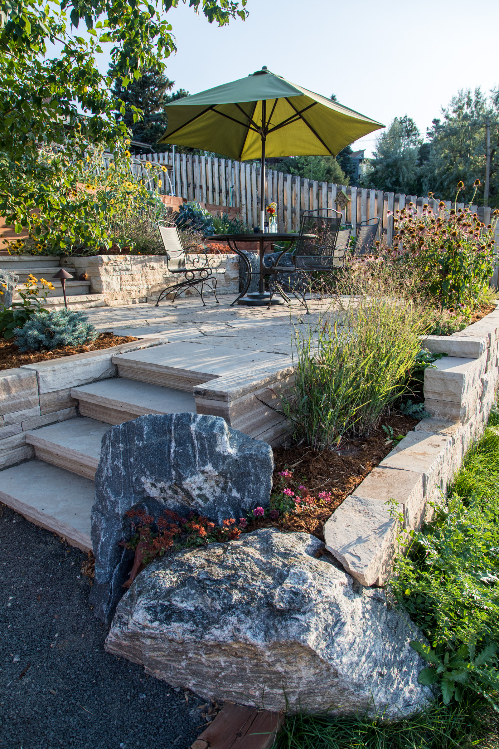 Erie, Colorado landscaped property